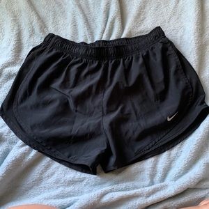 Black Nike Dri-Fit shorts